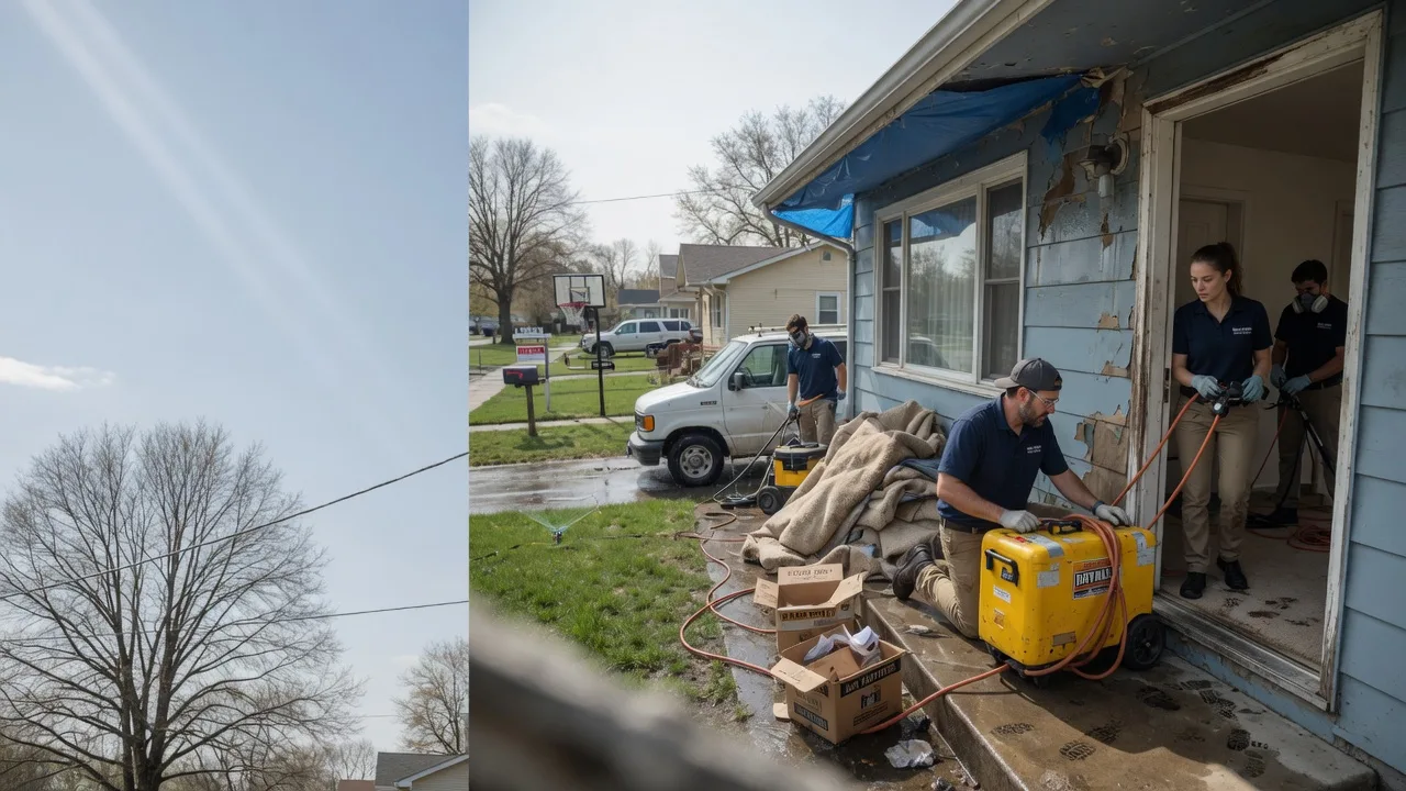 Basement Flood Cleanup in Martin City, MT near me